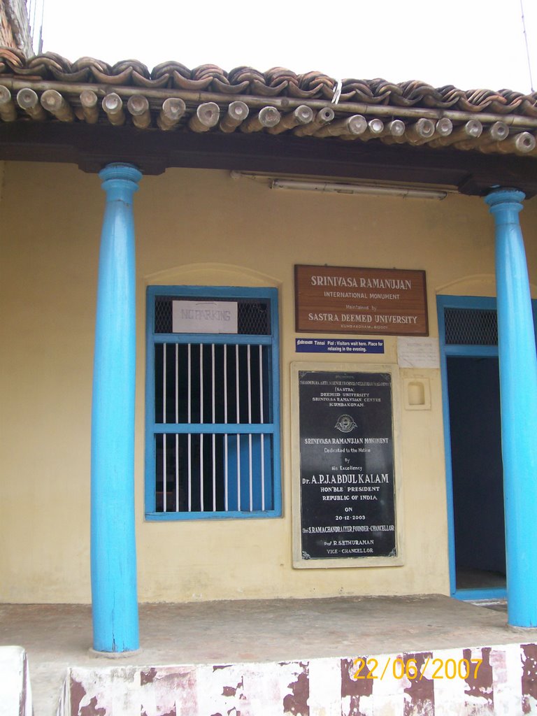 Maths Ramanujan Memorial