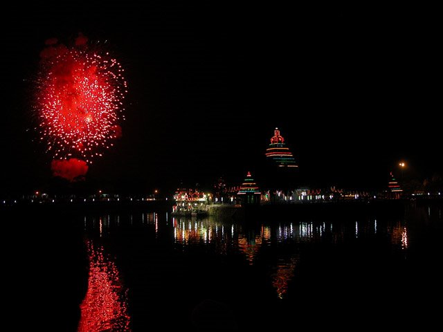 This fesival is at Mariamman Teppakulam which is east side of Meenakshi Temple, Madurai, Tamel Nadu