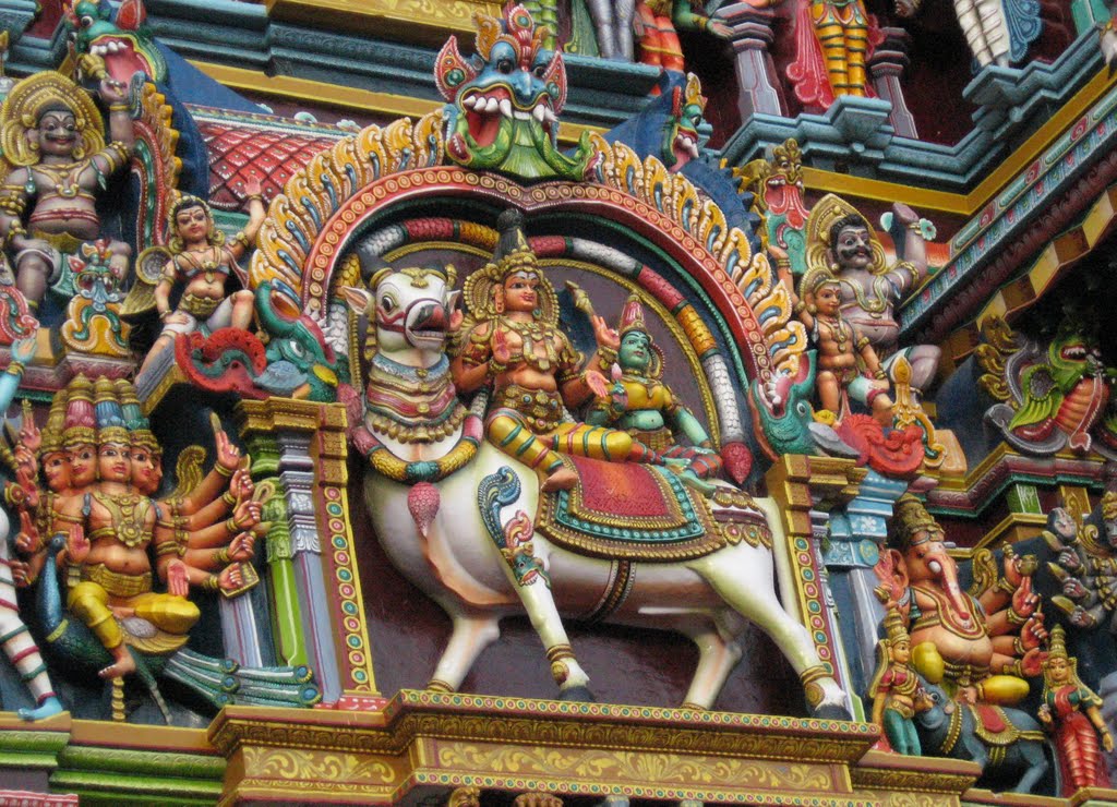 Meenakshi  towers  paintings