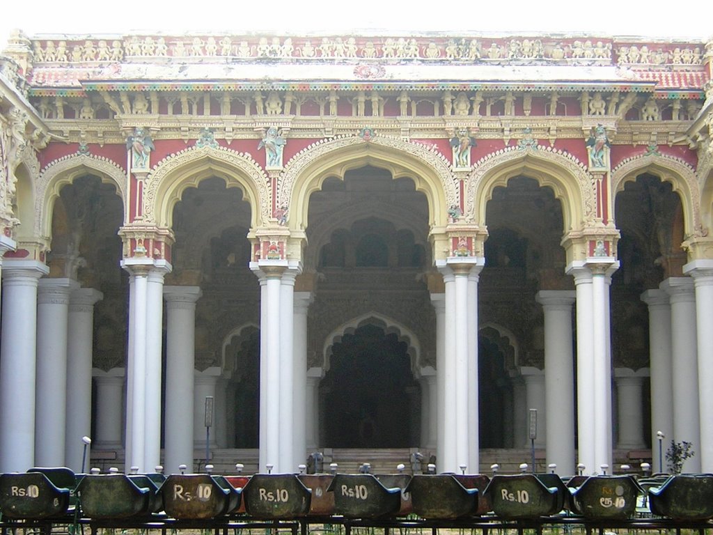 Madurai - Tirumalai Nayak Palace - interno