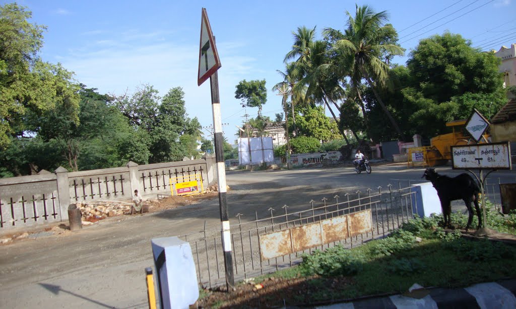 புதுக்கோட்டை (49 km to Trichy 61 km to Thanjaavoor)Road Junction Pudhukkottai    4450