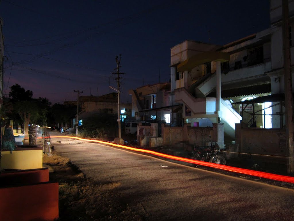 Night view in North 3rd street