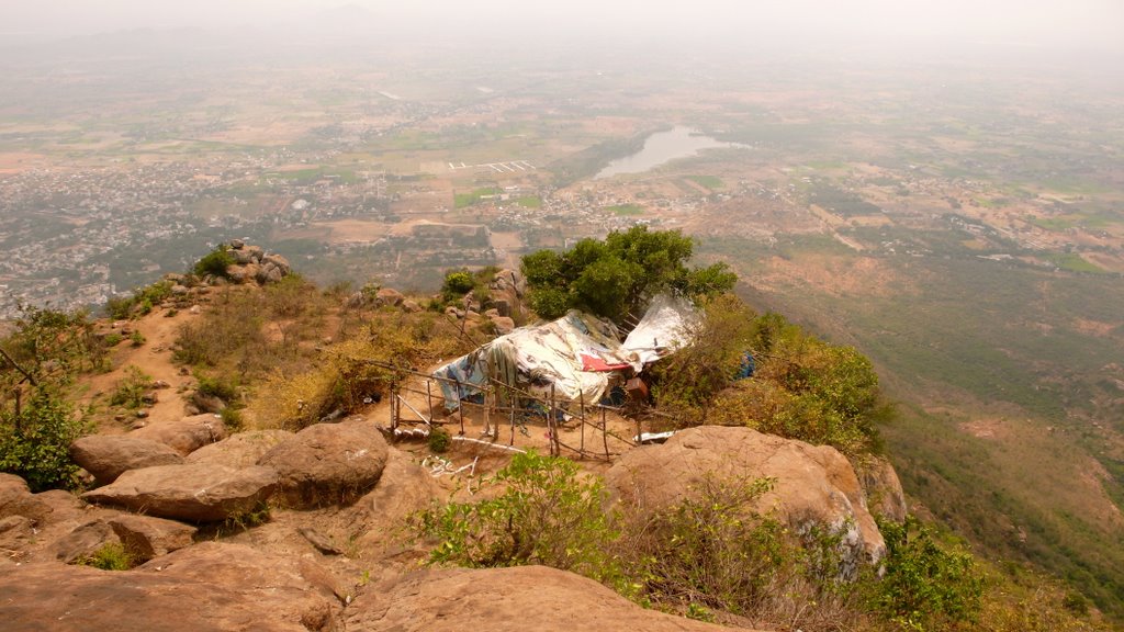 On the top of Arunachala