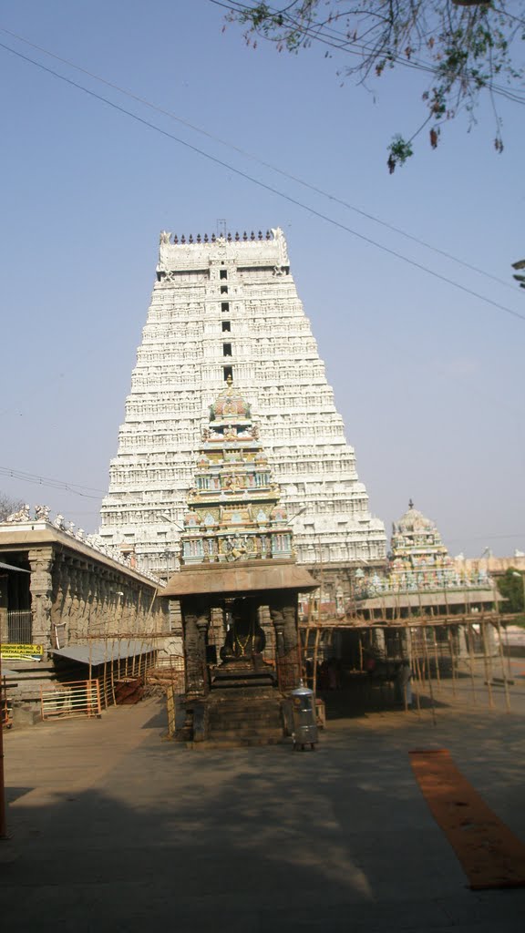 ஸ்ரீ திருவனாமலை அருணாச்சலேஸ்வர் சிவன் கோவில் கோபுரம்