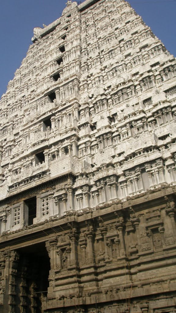 ஸ்ரீ திருவனாமலை அருணாச்சலேஸ்வர் சிவன் கோவில் ராஜ கோபுரம்