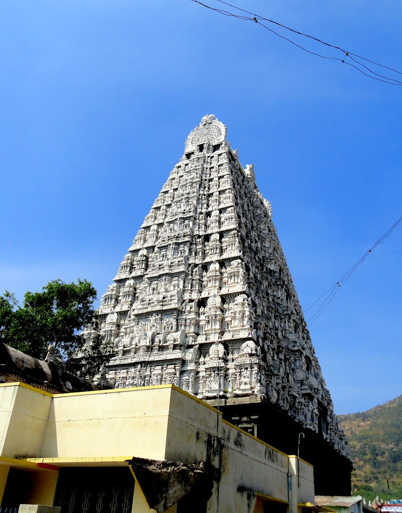Gopuram of Annamalaiyar Temple, Thiruvannamalai, Tamilnadu