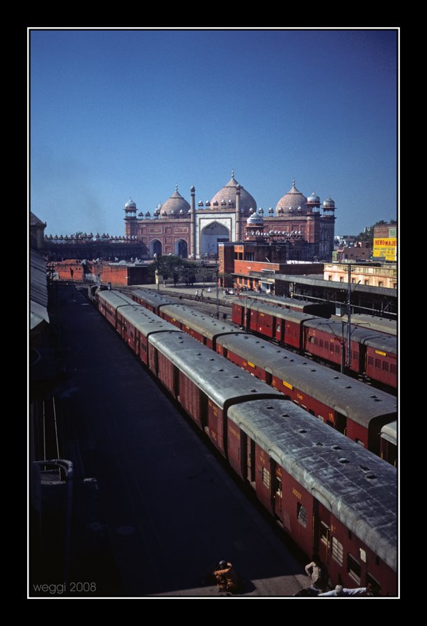 agra fort and jama masheed © weggi.ch