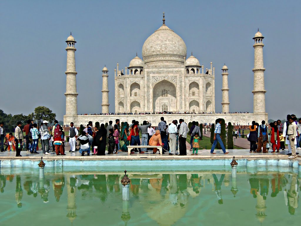 Reflecions in Agra