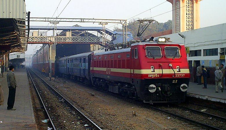 Aligarh Railway Station in the morning