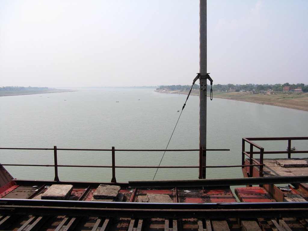 Yamuna River Middle of the Bridge