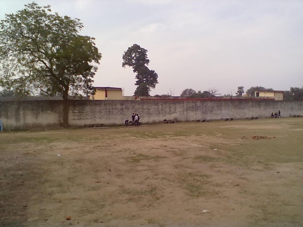 NE rly school. ground