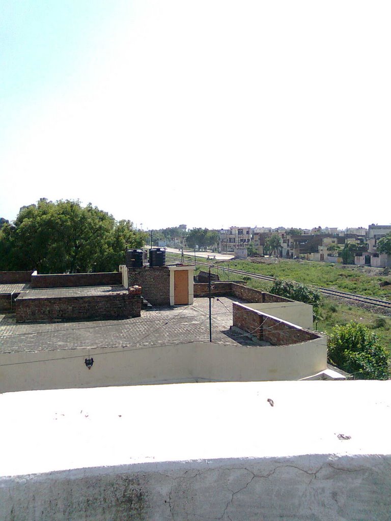view of saket from gandhi colony