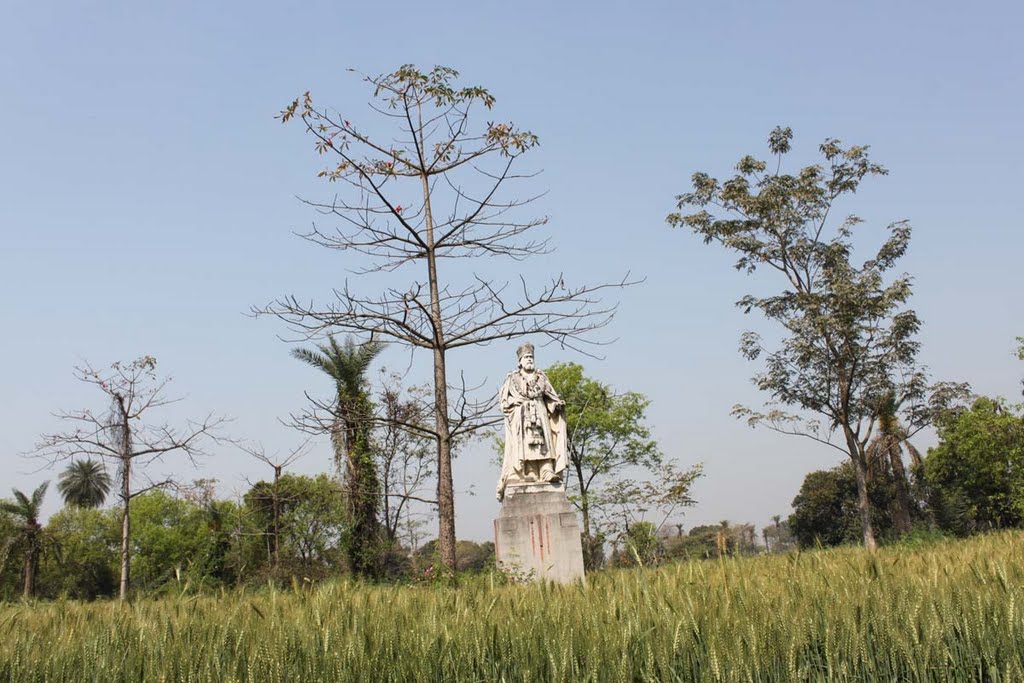 The statue of Kalbe Ali Khan