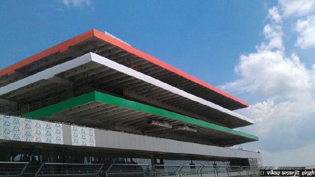 Buddh International Circuit at Greater Noida, Uttar Pradesh, India