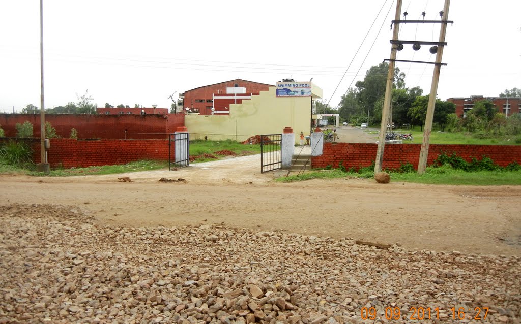 Bhim Stadium, Pool Side Entry from HUDA