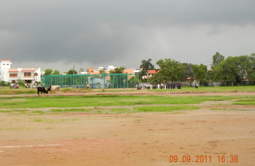 Cricket Practising Net, Bhim Stadium