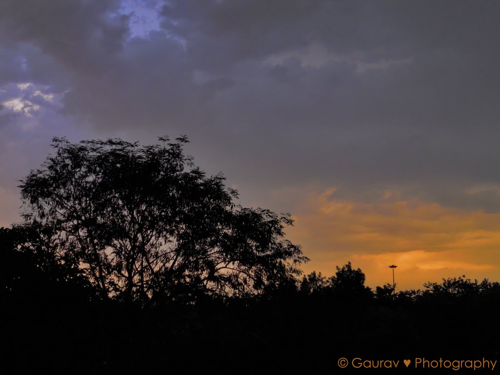 Sunset at Atal Park, Karnal Haryana