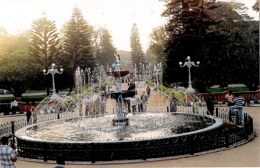 Fountains, Lal Bagh, Bangluru