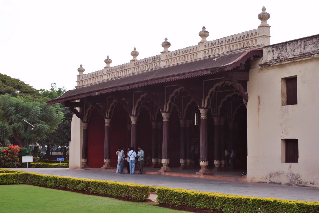 Tipu Sultan Palace-Bangalore, Karnataka, India.