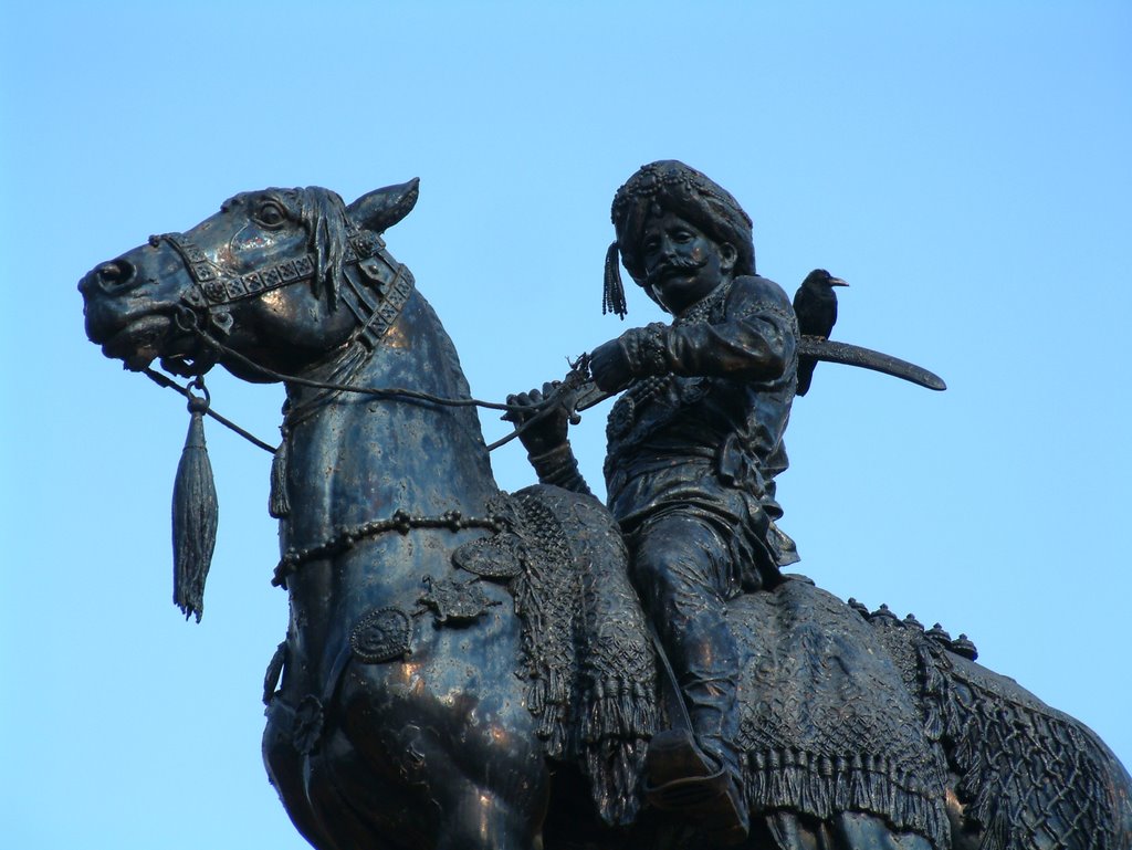 Sri Chamaraja Wodeyar (and friend), Lalbagh Gardens