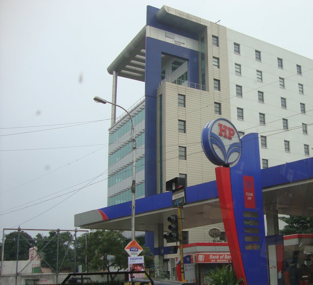 HP Fuel Stn - Kochar Group bldg - Arcot Road- Vadapazhaniசென்னை చెన్నై  .  6130