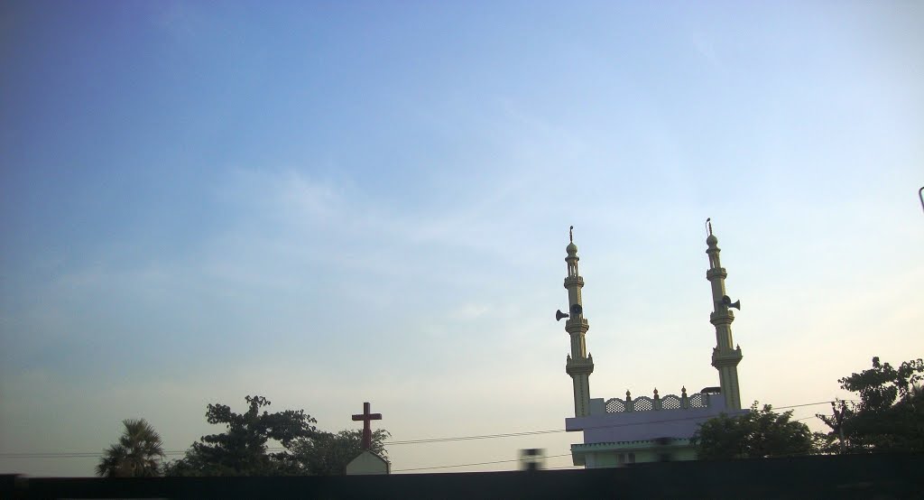 Church & Mosque. 5884