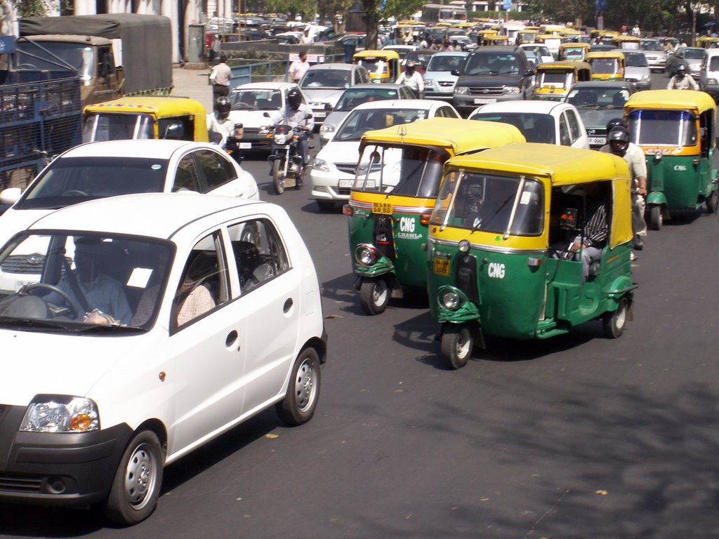 New Delhi traffic