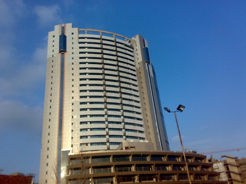 Civic centers back side