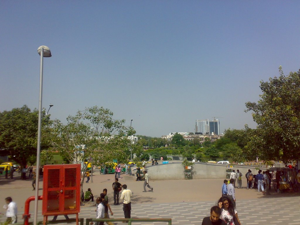 Civic Center as seen from Palika Bazaar