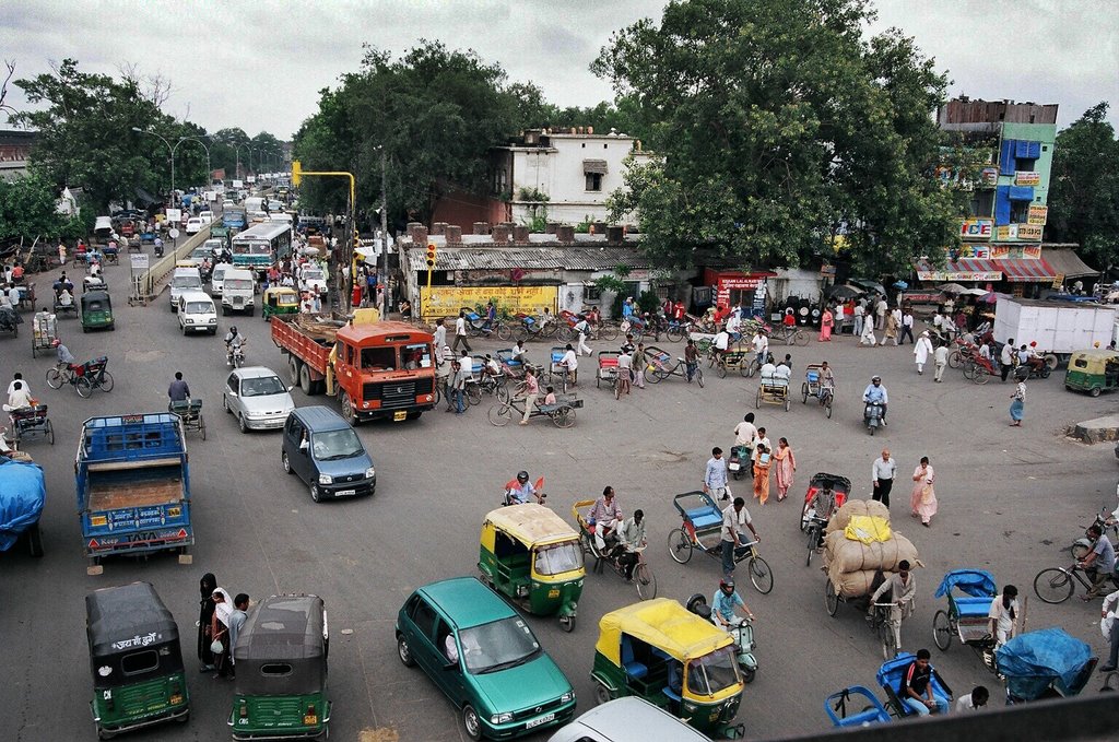 Estación de trenes, Delhi