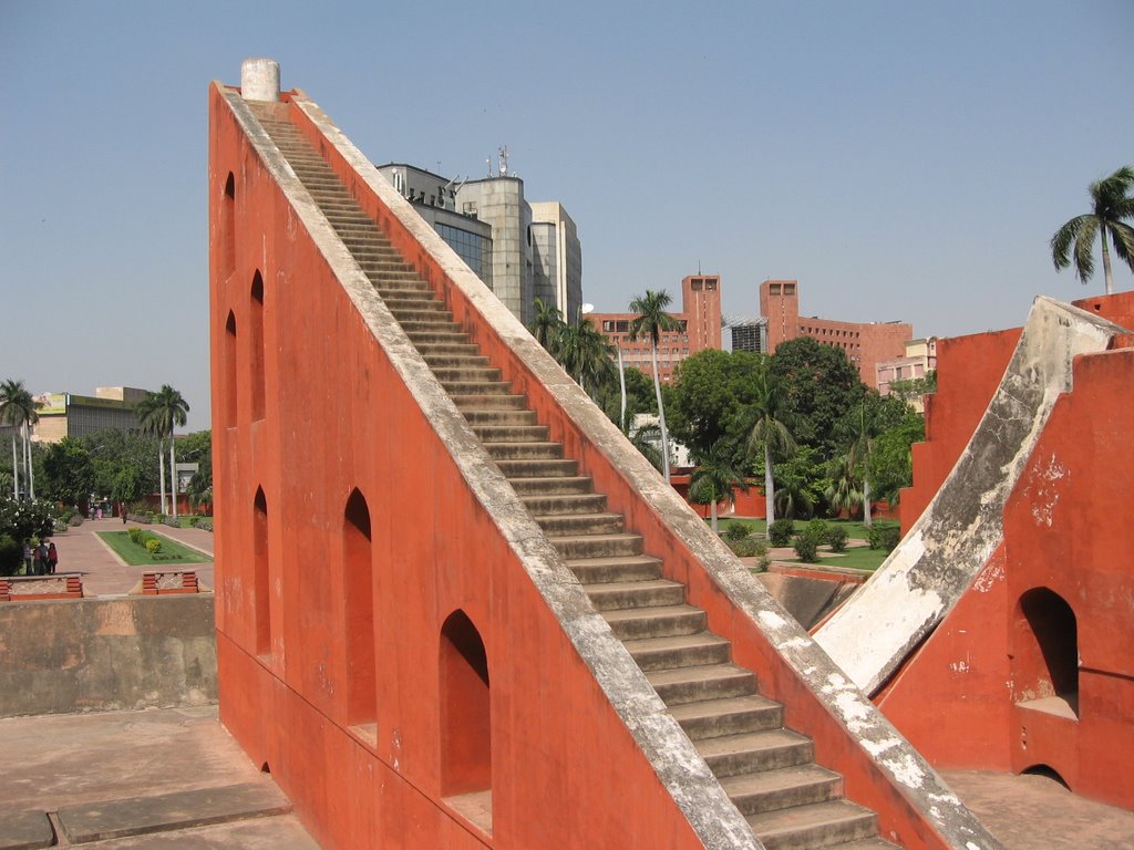 Massive Sundial at Jantar Mantar, New Delhi, India