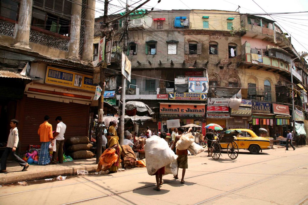 Central Kolkata - Bentinck and Rabindra Streets