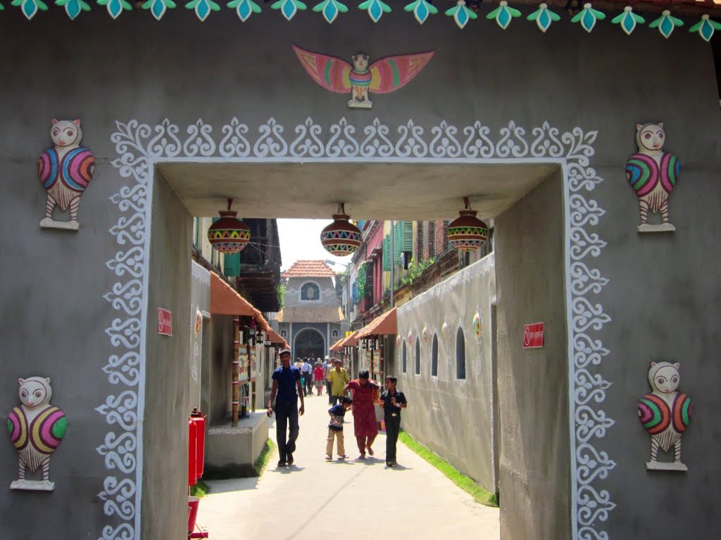 Artificial  Village in Kolkata