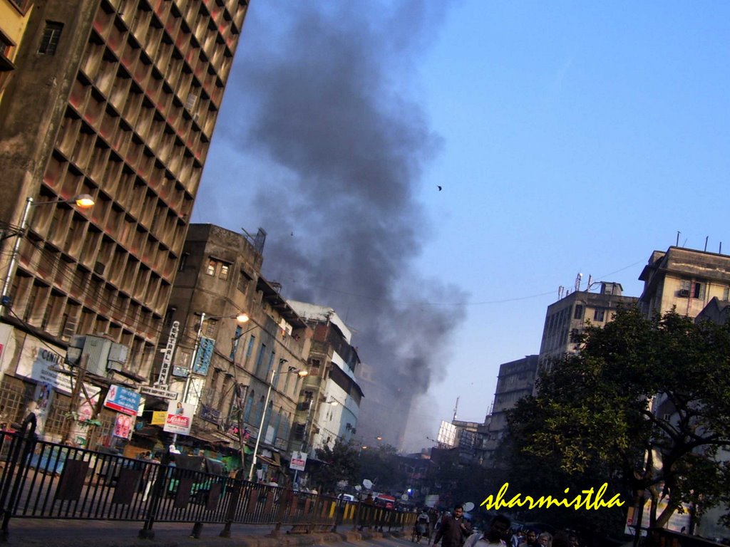 NANDALAL MARKET COMPLEX IN BARA BAZAR IS GUTTED FIRE (12/01/2008)