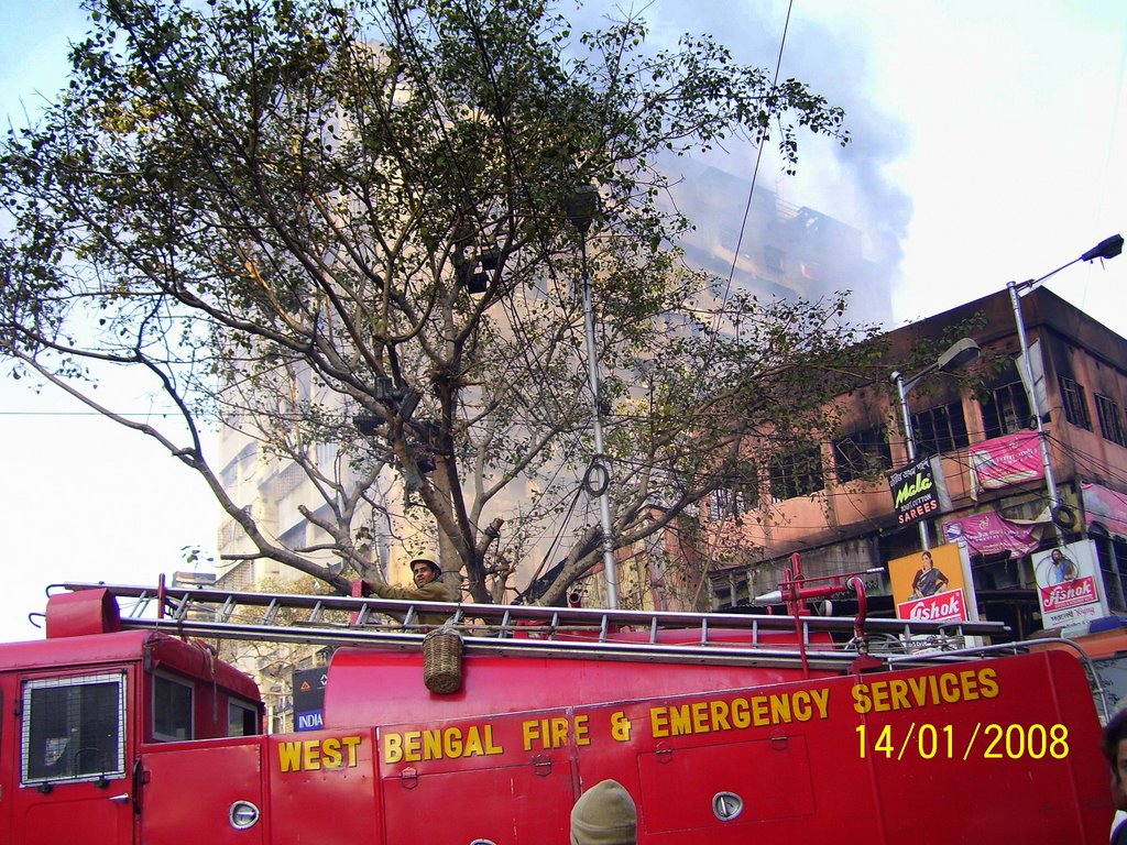 When determind to DESTROY THE  all past dust ,Fire it up irrespective of fire fighter TURN IT INTO SMOKE.New must come.3 DAY FIRE AT BARA BAZAR