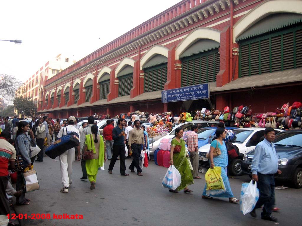 A VEIW NEW MARKET KPLKATA