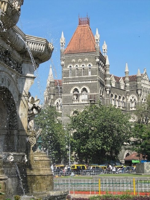 Flora Fountain & Oriental Bldg - Bombay - India