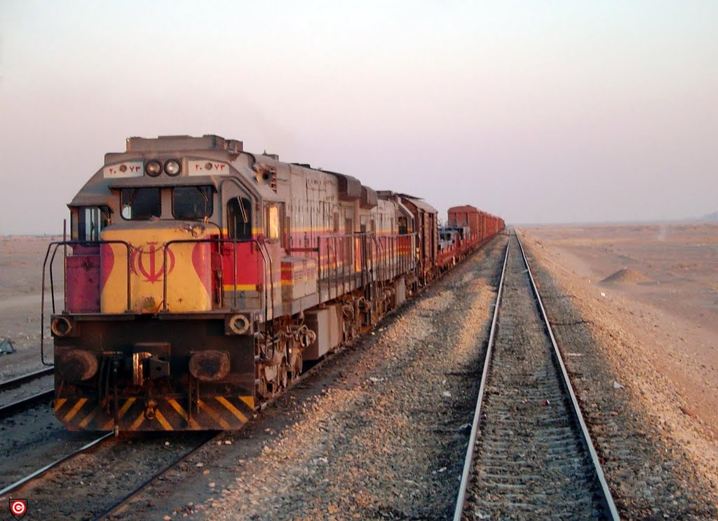 GE Lokomotive mit schweren Lasten