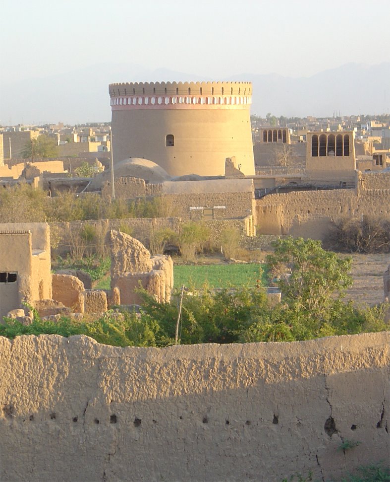 Mahmud-abad Tower - A view from  Alavi House