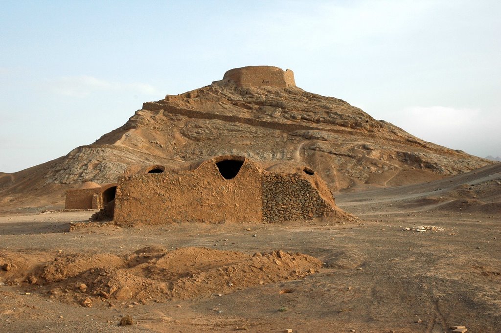 Zoroastrians’ Tower of Silence. Yazd, Iran