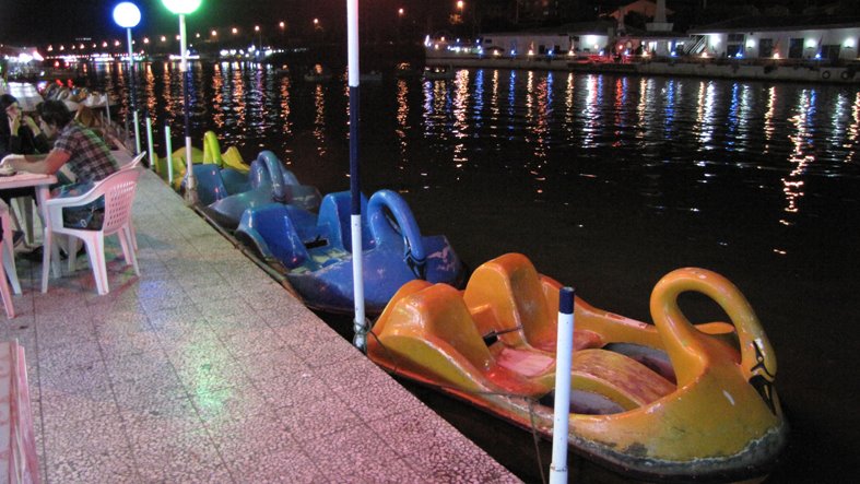 Beside Babol Roud River (Pedaloo Boat)