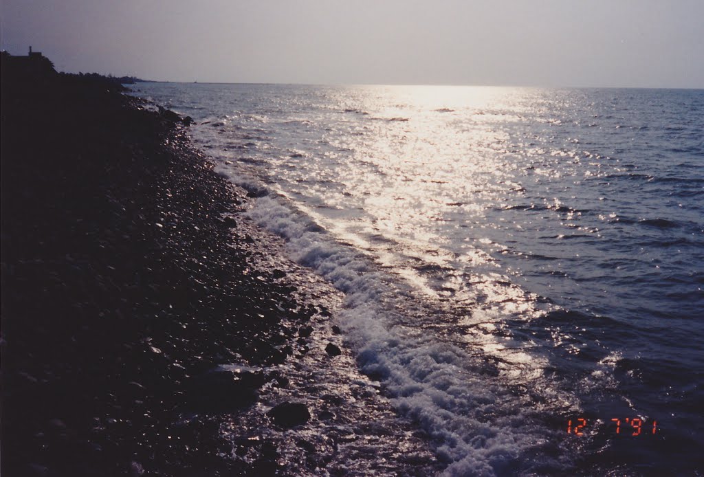 Caspian See at Babolsar-Iran