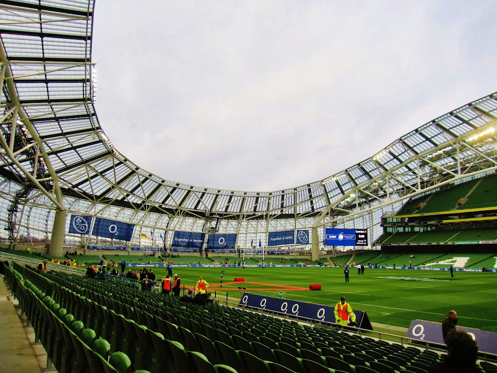 Lansdowne Road Stadium, (aka. the Aviva Stadium), Dublin
