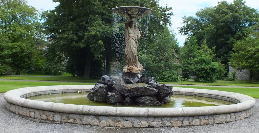 The Iveagh Gardens Water fountain Clonmel St Dublin 2 Ireland