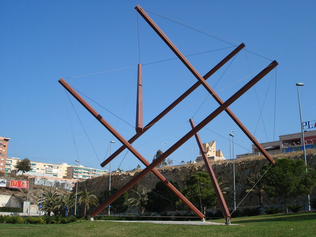 Seccions des Aurees - Estructura Tensegrity
