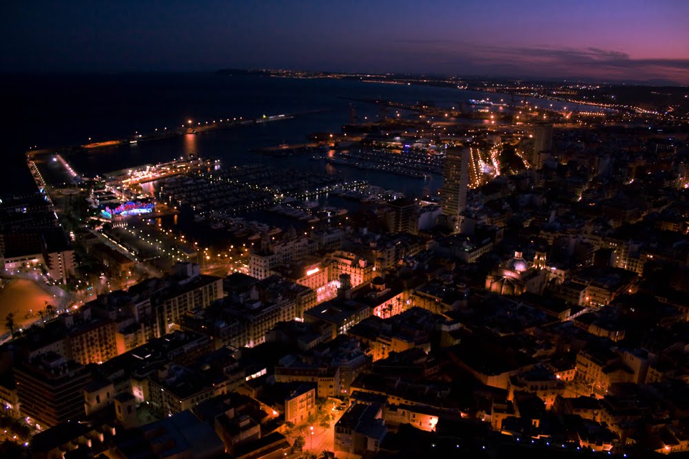 Alicante - Night panorama
