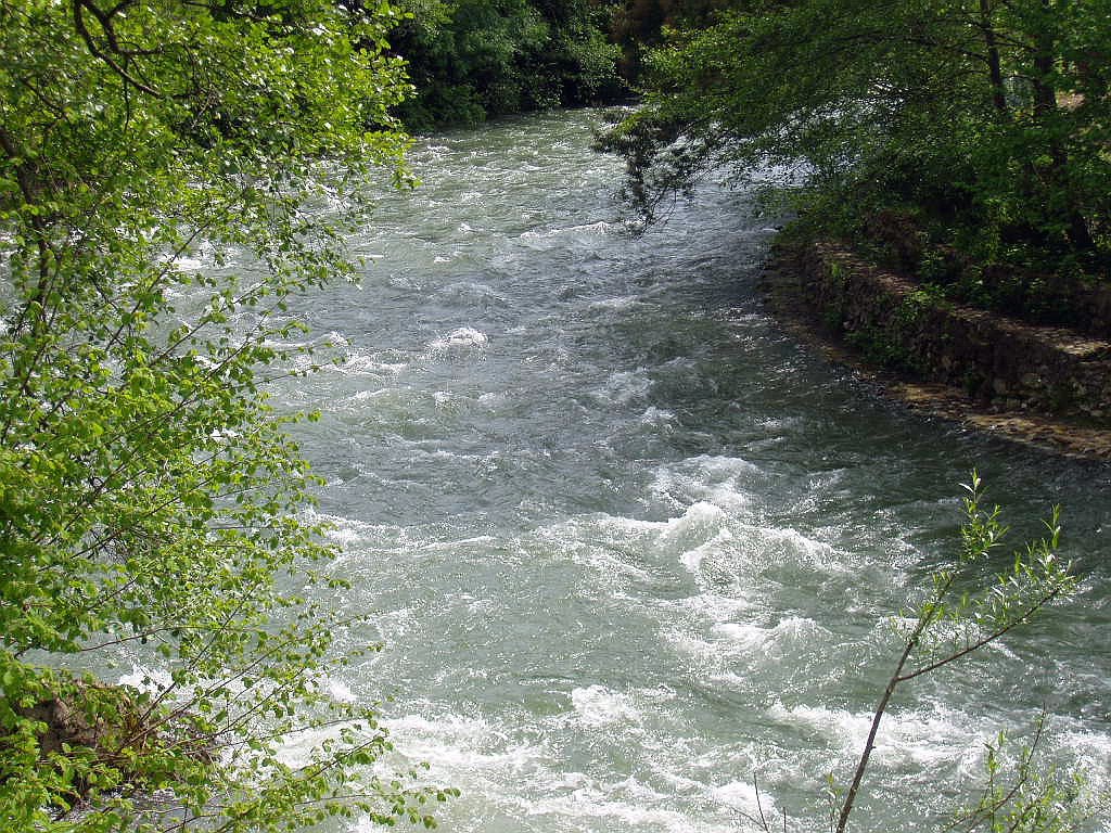 Rio Trubia, Tuñón, Santo Adriano, Asturias
