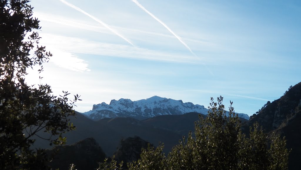 La Gamonal desde la subida a Castañedo del Monte. SANTO ADRIANO.