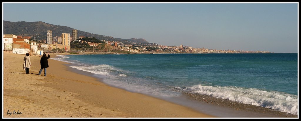 a sunday walk from Badalona to Montgat