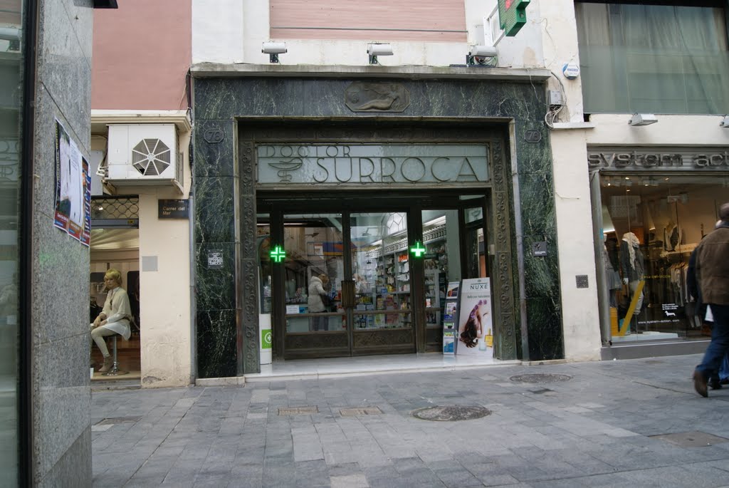 Farmàcia el carrer del Mar